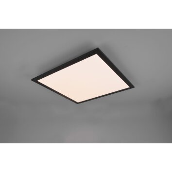 Reality GAMMA Ceiling Light LED black, 1-light source, Remote control