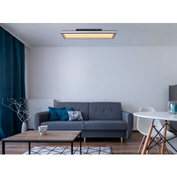 Globo JESSY Ceiling Light LED black, 1-light source