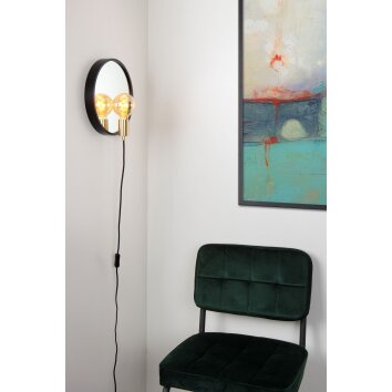 Lucide REFLEX Wall Light black, 1-light source