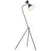 Brilliant JERVIS Floor Lamp gold, black, 1-light source