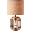 Brilliant WOODROW Table lamp Ecru, 1-light source