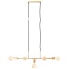 Brilliant SKYLAB Pendant Light gold, 5-light sources