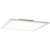 Brilliant FLAT Ceiling Light LED silver, 1-light source, Remote control