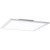 Brilliant FLAT Ceiling Light LED silver, 1-light source, Remote control