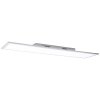 Brilliant FLAT Ceiling Light LED silver, 1-light source, Remote control