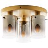 Brilliant OSAKI Ceiling Light gold, 3-light sources