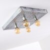 OCTORARO Ceiling Light silver, 4-light sources