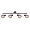 Globo ORNELA Ceiling Light black, 4-light sources
