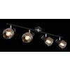 Globo ORNELA Ceiling Light black, 4-light sources