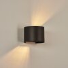 BADAJOZ Wall Light brown, 1-light source