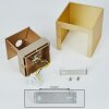 BADAJOZ Wall Light gold, 1-light source