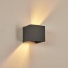 BADAJOZ Wall Light grey, 1-light source
