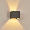 BADAJOZ Wall Light grey, 1-light source