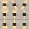BADAJOZ Wall Light brown, 1-light source