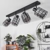 LUNGERNSEE Ceiling Light black, 4-light sources