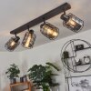 LUNGERNSEE Ceiling Light black, 4-light sources