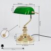 HAVSTA Table lamp brass, 1-light source
