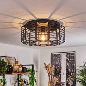 SOOKE Ceiling Light black, 1-light source