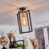 BERGO Ceiling Light Ecru, black, 1-light source