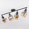 WIGAN Ceiling Light black, 4-light sources