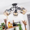 WIGAN Ceiling Light black, 3-light sources