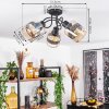 WIGAN Ceiling Light black, 3-light sources