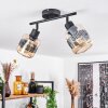 WIGAN Ceiling Light black, 2-light sources