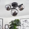 CHARITON Ceiling Light LED black, 3-light sources