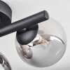 CHARITON Ceiling Light LED black, 3-light sources
