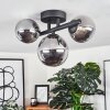 CHARITON Ceiling Light LED black, 3-light sources