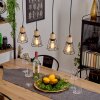 MARWAYNE Pendant Light black, 4-light sources