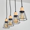 MARWAYNE Pendant Light black, 4-light sources