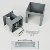 BADAJOZ Wall Light grey, 1-light source