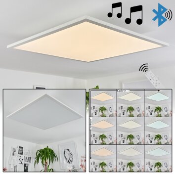 BARASAT Ceiling Light LED white, 1-light source