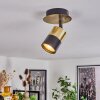 BARASAT Ceiling Light brass, black, 1-light source