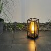 PALANGA outdoor floor lamp black, 1-light source