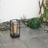 PALANGA outdoor floor lamp black, 1-light source
