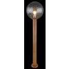 Globo OSSY path light Wood like finish, 1-light source