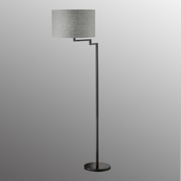 Fischer & Honsel ROTA Floor Lamp black, 3-light sources