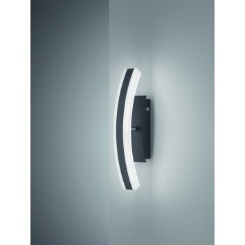 Fischer & Honsel STIFF TW Wall Light LED black, 1-light source