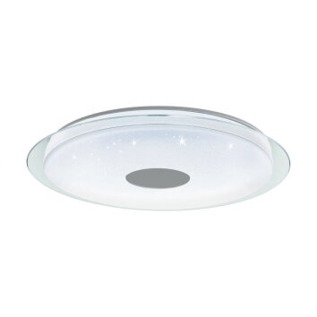 Eglo LANCIANO-Z Ceiling Light LED transparent, clear, white, 1-light source, Colour changer