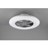 Reality VISBY fan chrome, 1-light source