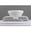 Reality VISBY fan LED chrome, 1-light source, Remote control