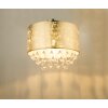 Globo AMY Ceiling Light matt nickel, 1-light source