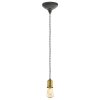 Eglo YORTH Pendant Light gold, black, 1-light source