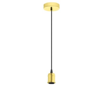 Eglo YORTH Pendant Light brass, 1-light source