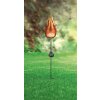 Globo ILLUMA solar light LED gold, rust-coloured, 1-light source