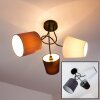 FLIN Ceiling Light black, 3-light sources