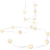 Globo rope lights LED white, 20-light sources