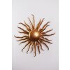 Holländer Sonne wall light gold, brass, 2-light sources